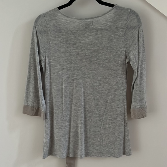 WITCHERY Small grey marle too with belt - Picture 5 of 7